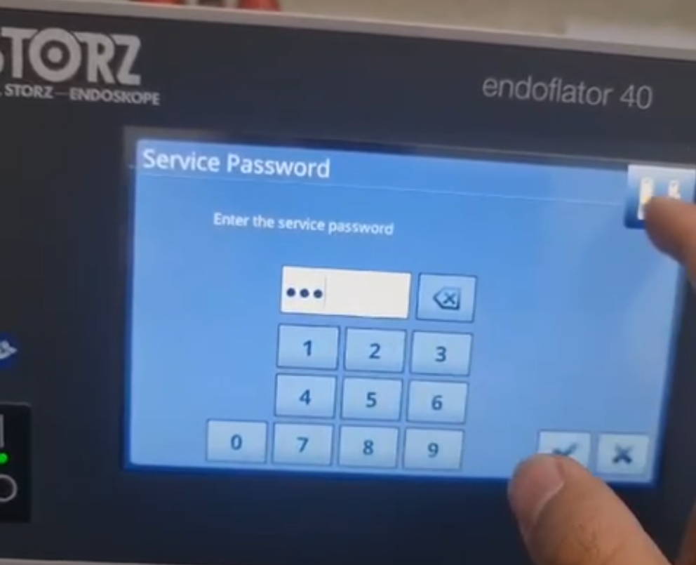 史托斯40升气腹机 STORZ endoflator 40触摸屏失灵(图1) 史托斯40升气腹机 STORZ endoflator 40触摸屏失灵(图1)