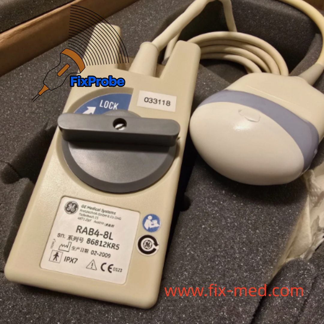 维修GE四维探头RAB4-8-L电机马达漏油外壳线缆图像衰减(图1)