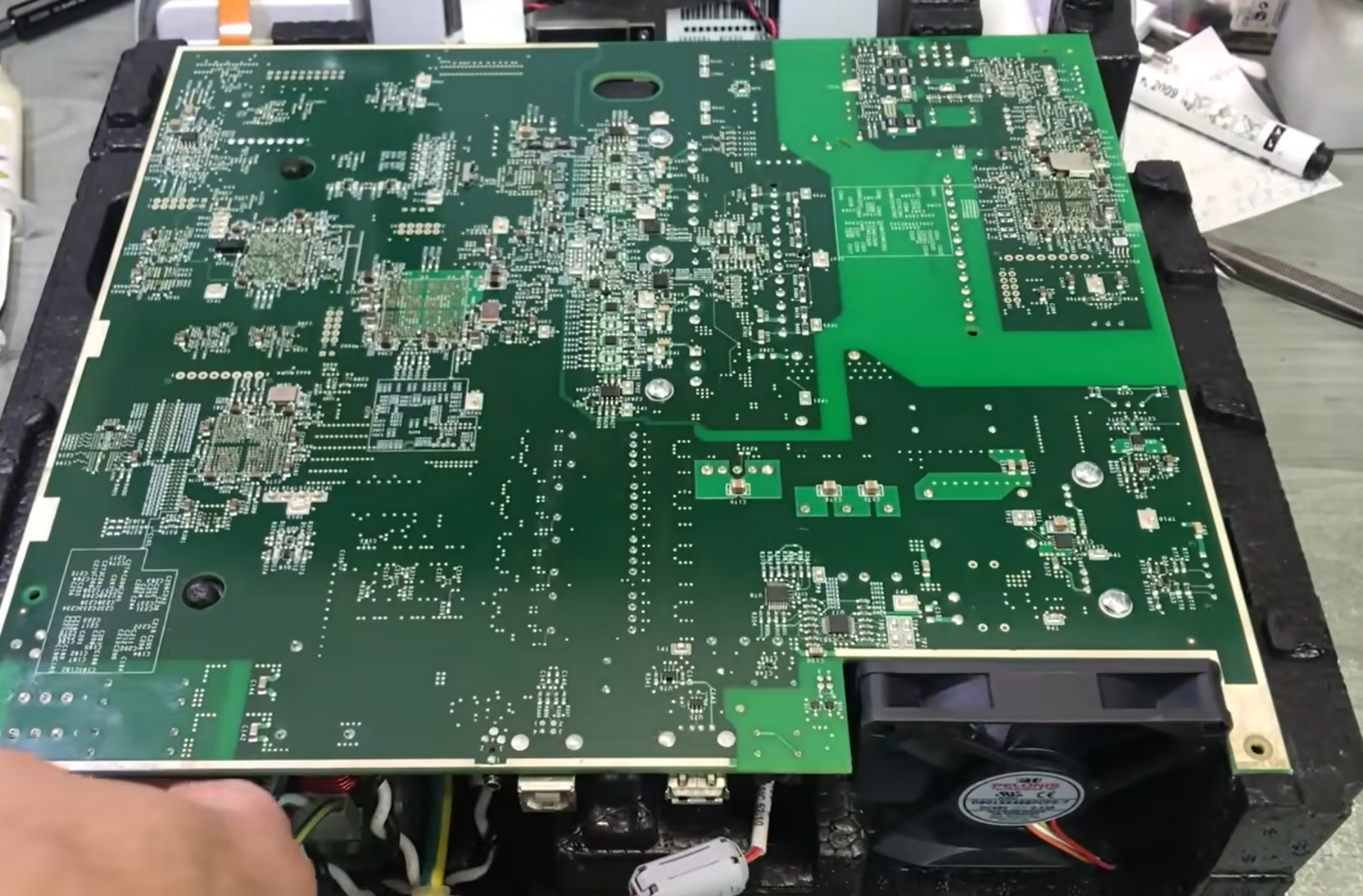 OLYMPUS UES-40 奥林巴斯电刀报错02故障维修(图2)
