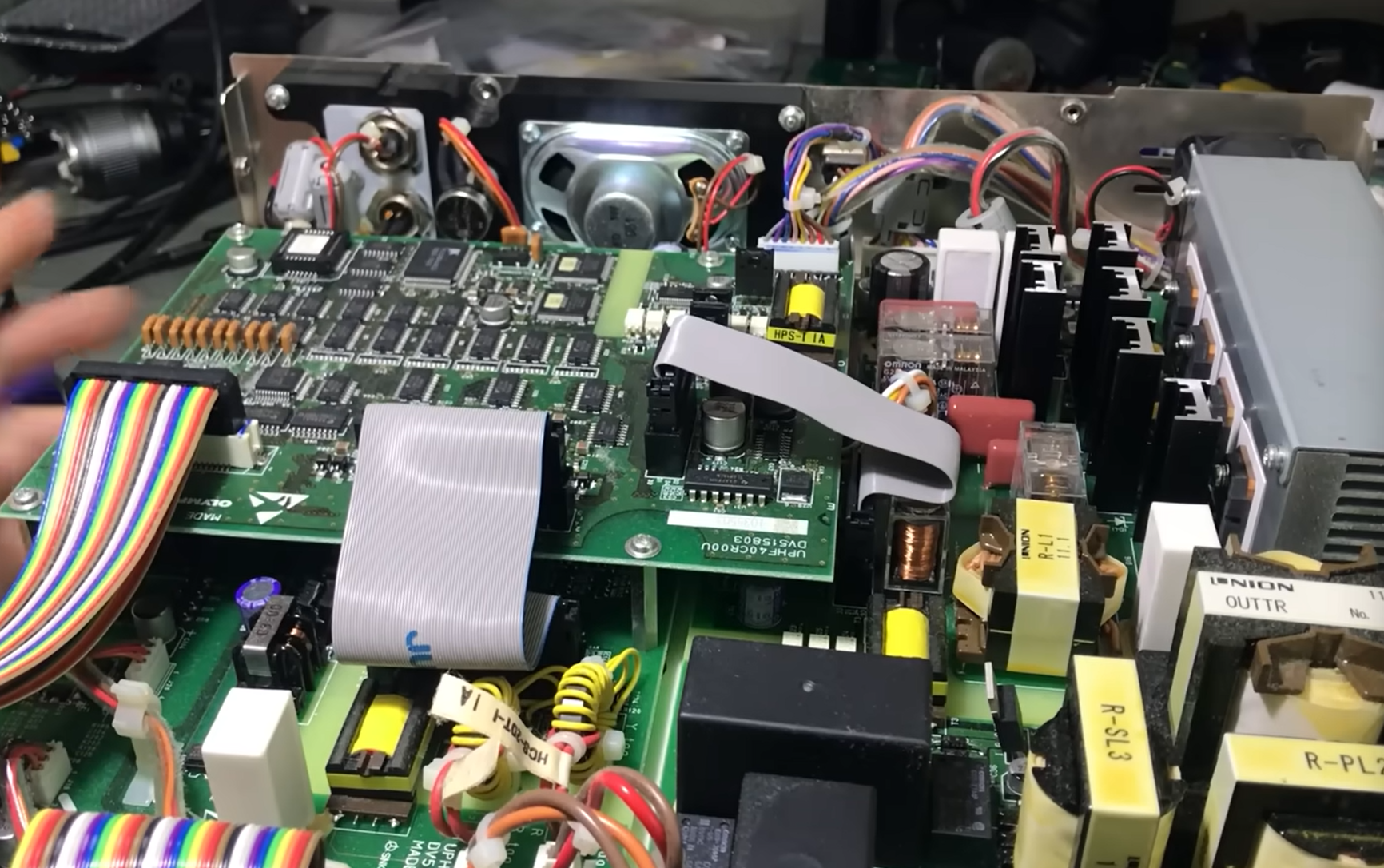 OLYMPUS UES-40 奥林巴斯电刀报错02故障维修(图1)