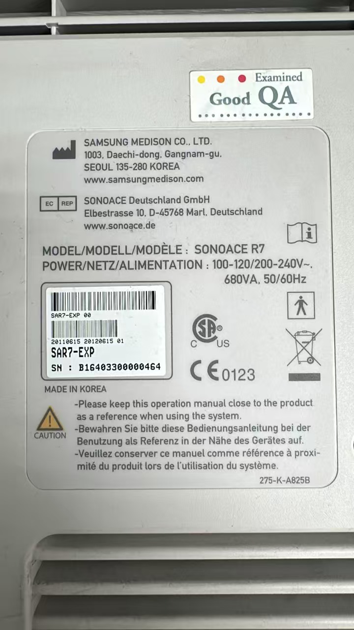 三星麦迪逊R7不进系统 SAMSUNG MEDISON SONOACE R7(图2)