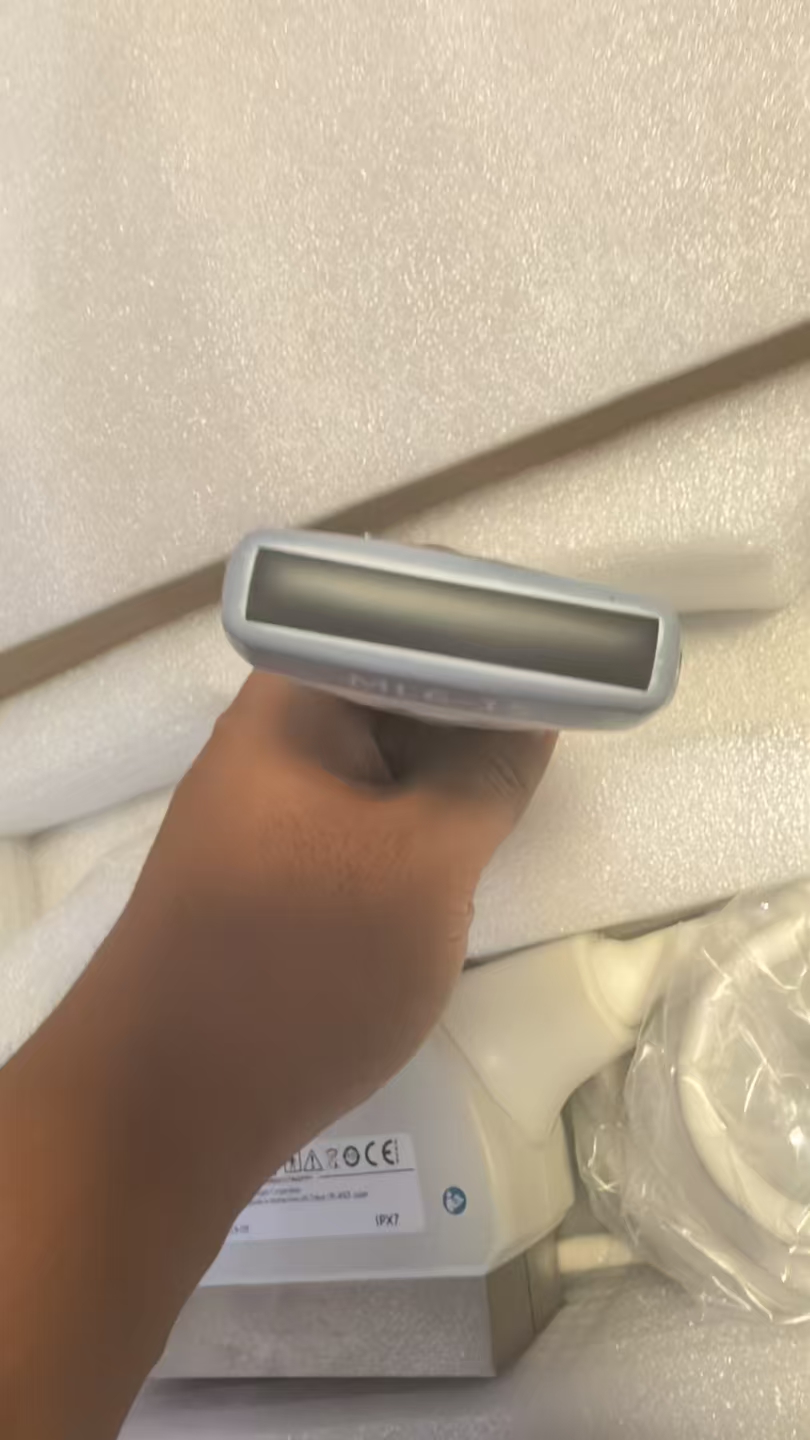 GE ML6-15浅表探头声透镜破损线阵探头小器官探头维修(图1)