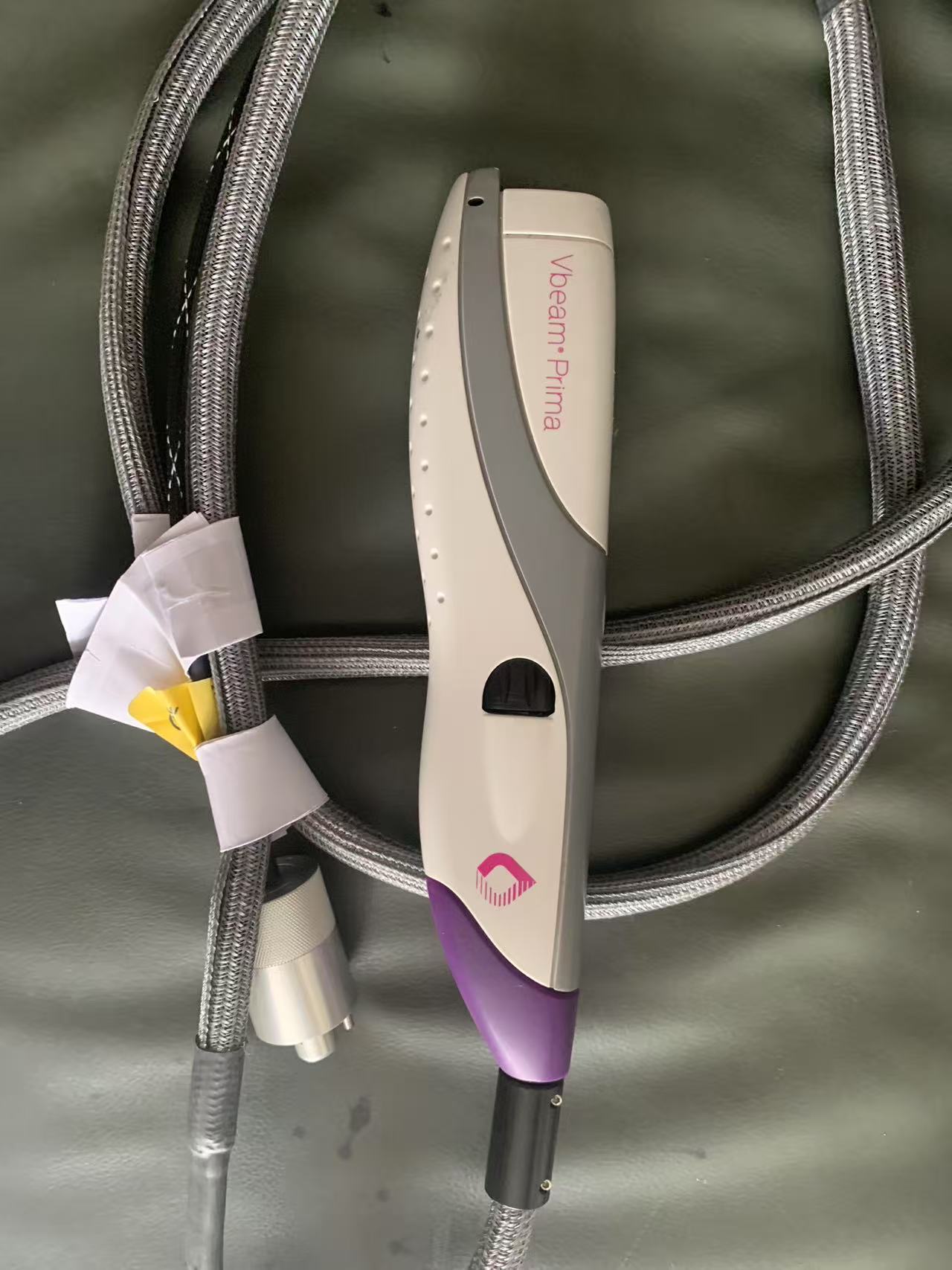 维修Vbeam Prima激光美容手具赛诺龙 syneron手柄无法排气泡(图4)