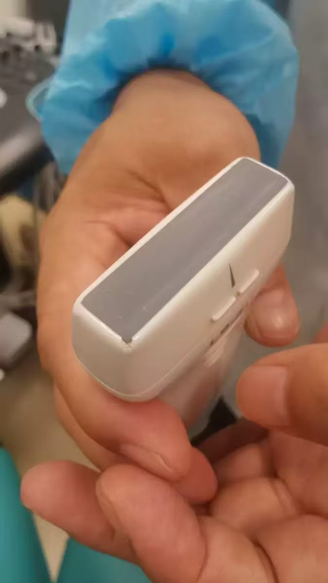 更换彩超探头外壳迈瑞L3-9U浅表探头外壳破裂Mindray换能器(图1)